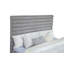 Lit très grand tapissier gris Patricia de 58 pouces Patricia-122899963