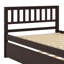 Sturdy Wood Twin-Size Platform Bed Frame Featuring A Pull-Out Trundle-759794430