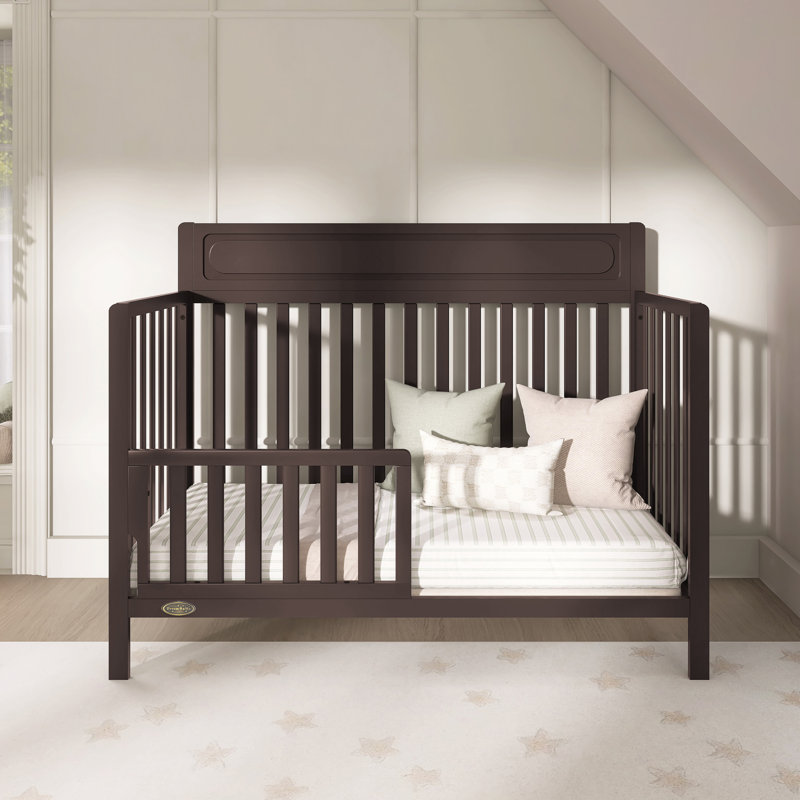 Lit de bébé convertible Avery 5-en-1, Morceaux de chocolat