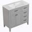 Ensemble de meuble-lavabo avec tiroirs-214043642