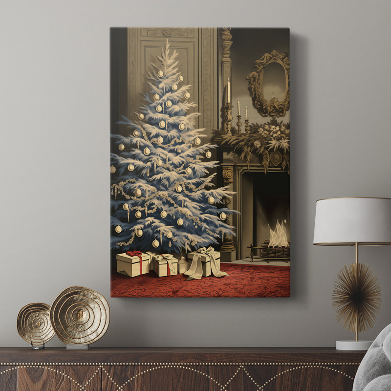 Fêtes de Noël, art dxII - galerie Cavas personnalisée, H 18 po x l 12 po