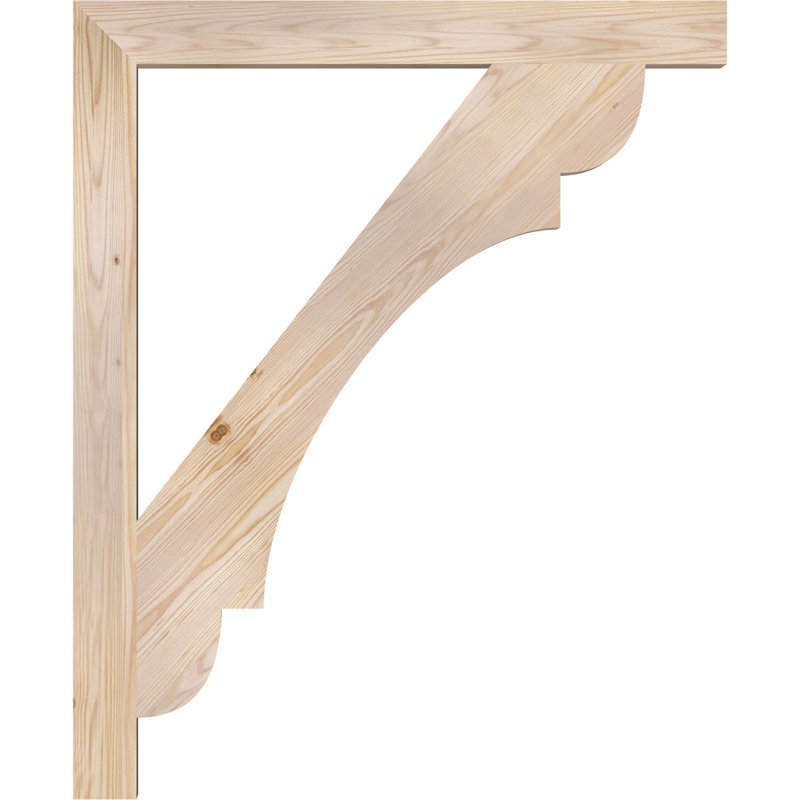 Support de bloc olympique, H 44 po x P 36 po, 3 1/2"W Douglas Fir (Smooth)