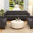 Upholstered Round Ottoman-1450469886