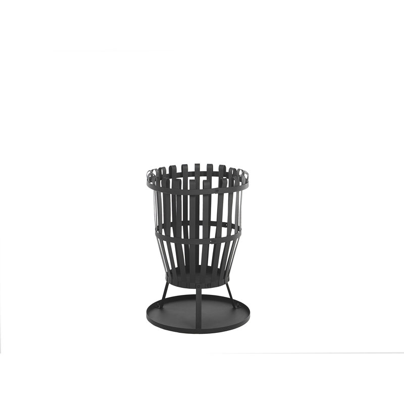 Gratia Round Steel Wood Burning Smokeless Fire Pit
