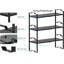 Tablette de rangement extensible et réglable