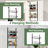 Wall Spice Rack with Adjustable Racks
