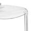 Lade Transparent Plastic Stackable Dining Chair with Waterfall Edge Seat – Lightweight Versatile Accent & Kitchen Side Chair, No Assembly Required-835357449