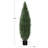2Pcs Artificial Topiary Tree, Artificial Cedar Topiary Trees-1228075168