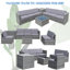 Burand 6 - Person Patio Conversation Set with Cushions-422121574