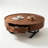 35.43-inch modern design walnut veneer coffee table