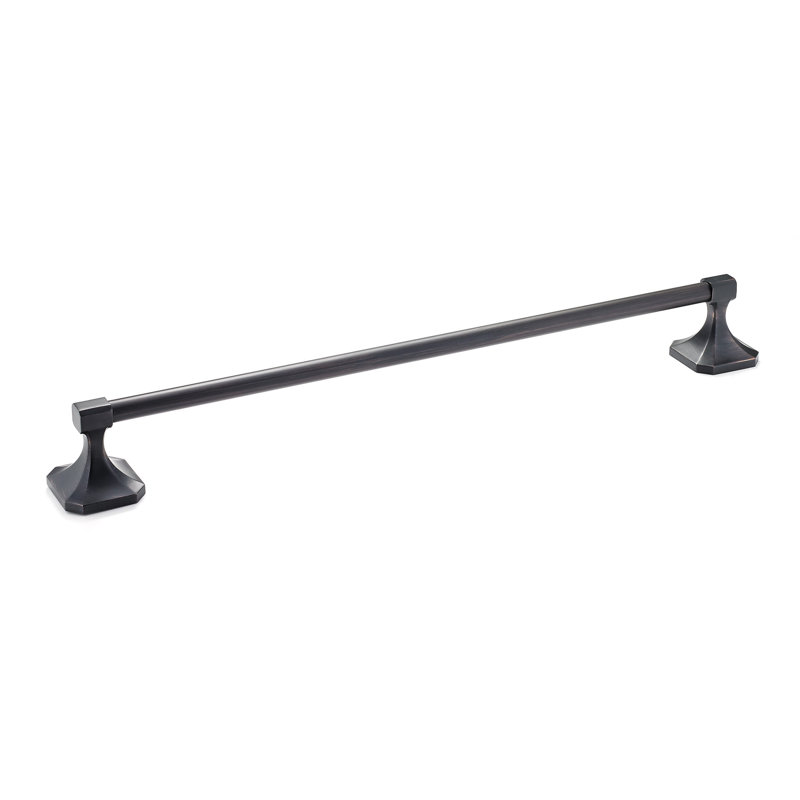 Barre à serviettes murale 27,75 po Riviera, Huile brossée / bronze huilé