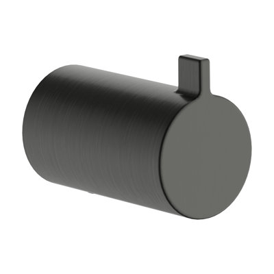 hansgrohe AddStoris S Single Hook in Brushed Black Chrome