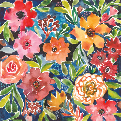 «Breezy Petals II» par Cheryl Warrick, reproduction faite à la machine