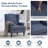 Upholsterd Wingback Armchair-1261615282