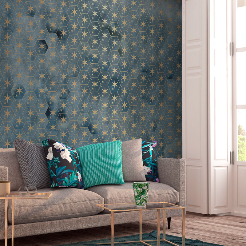 Fleece Wallpaper Roll, 6.89' L x 118.1" W
