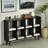 Modern Minimalist Solid Oak Bookcase