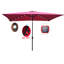 Parasol de terrasse solaire 10X6.5Ft-943070466
