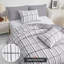 Premium Reversible Duvet Cover Set with Zipper Closure and Corner Ties-122580274