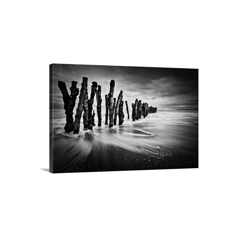 Graffiti de bois, reproduction de photo sur toile, H 32 po x l 48 po