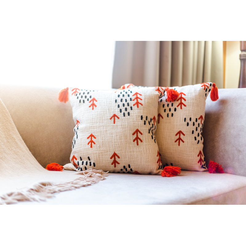 Ardenmead aRDENMEAD Cushion Covers 18X18, Rust