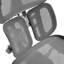Ergonomic Office Chair, with Dual Dynamic Lumbar Support, 6D Coordinated Armrest-744990539-746170172