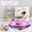 Voiture tamponneuse Alex 12 V pour bébé (1,5 à 5 ans), avec télécommande parentale, rotation à 360°, gyrophares, ceinture de sécurité, effets sonores, 3 vitesses et deux joysticks.-92410317