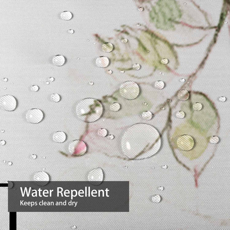 Décoration de papier peint aquarelle rose avec 12 crochets, L 72 po x l 78 po