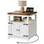 Table de bout l 23,6 po avec station de charge et rangement-220157460