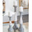 Turned Style Pillar Decorative Candle Holder with Accents Set-930451979