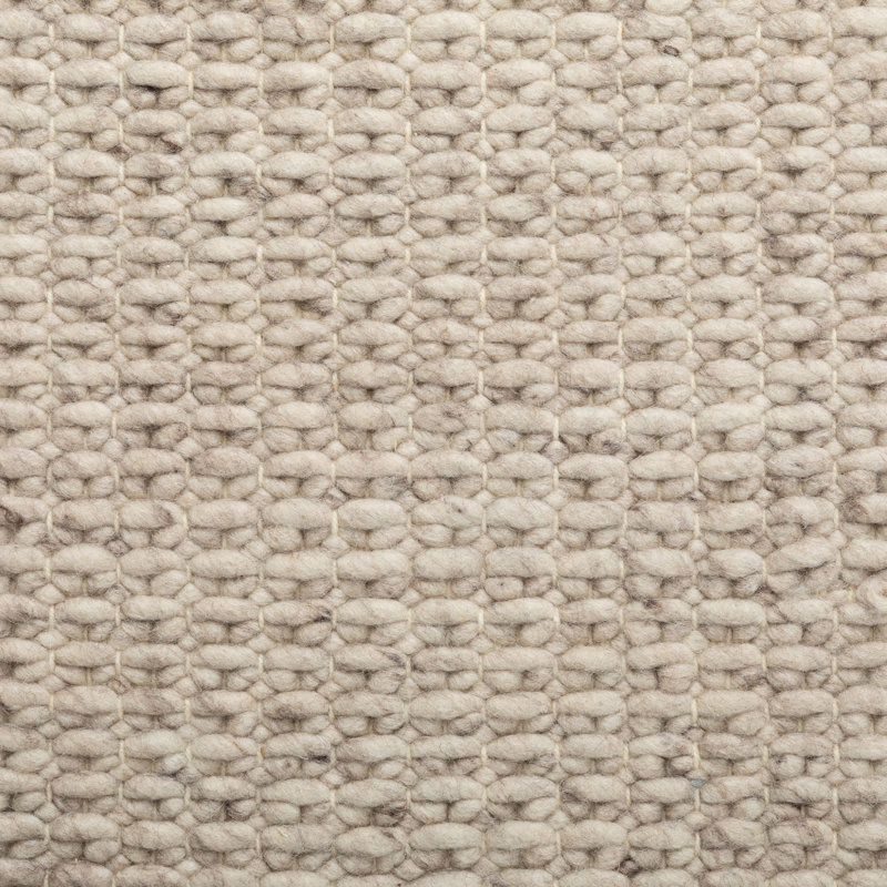 Diemer Wool Hand Woven Area Rug, Beige, Rectangular 120 x 180cm