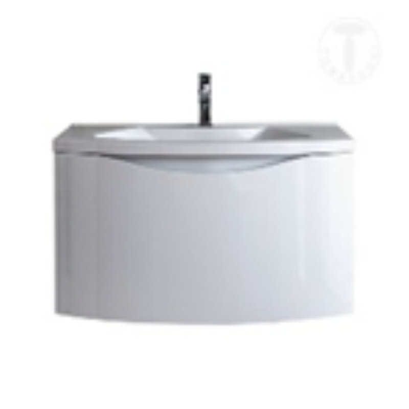 Evyanna 80cm Single Bathroom Vanity Base Only in White