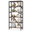 Étagère à livres 6 niveaux 31,5 "x H 70,87" Myrikle-850814440