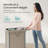 2-section Rolling Laundry Hamper-1450145600