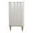 London Place 68" Wide 6-Drawer Dresser with Marble Top - Creamy Pearl