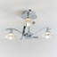 Danica Glass Semi Flush Mount-13789138