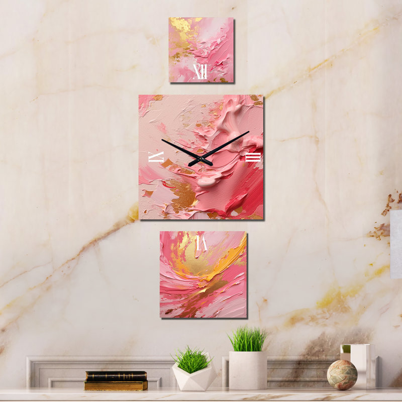 Demiah Metal Wall Clock