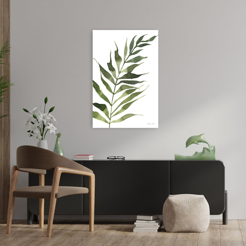 Fern 2 Abstract Fern Tropical Landscape Wall Art Print, 91.44cm H x 60.96cm W