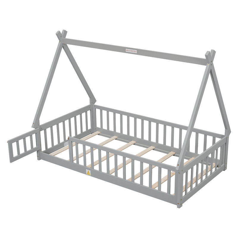 Dhima Kids Platform, Twin, Gray
