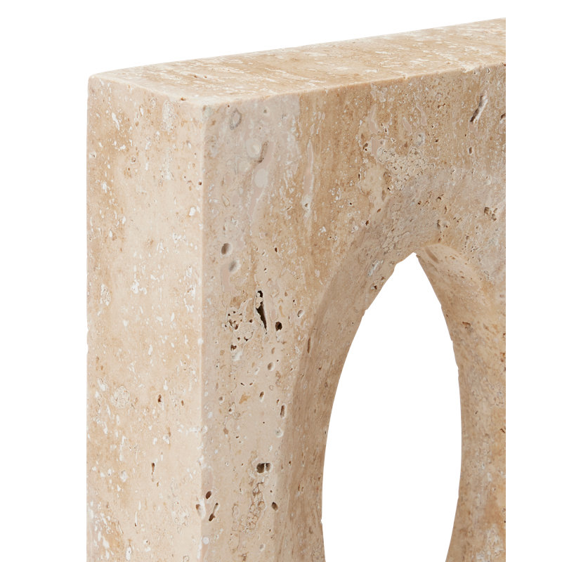 Demi 2-Piece Decorative Bookends, Natural