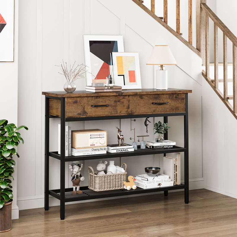 Console 39,5 po, Brun