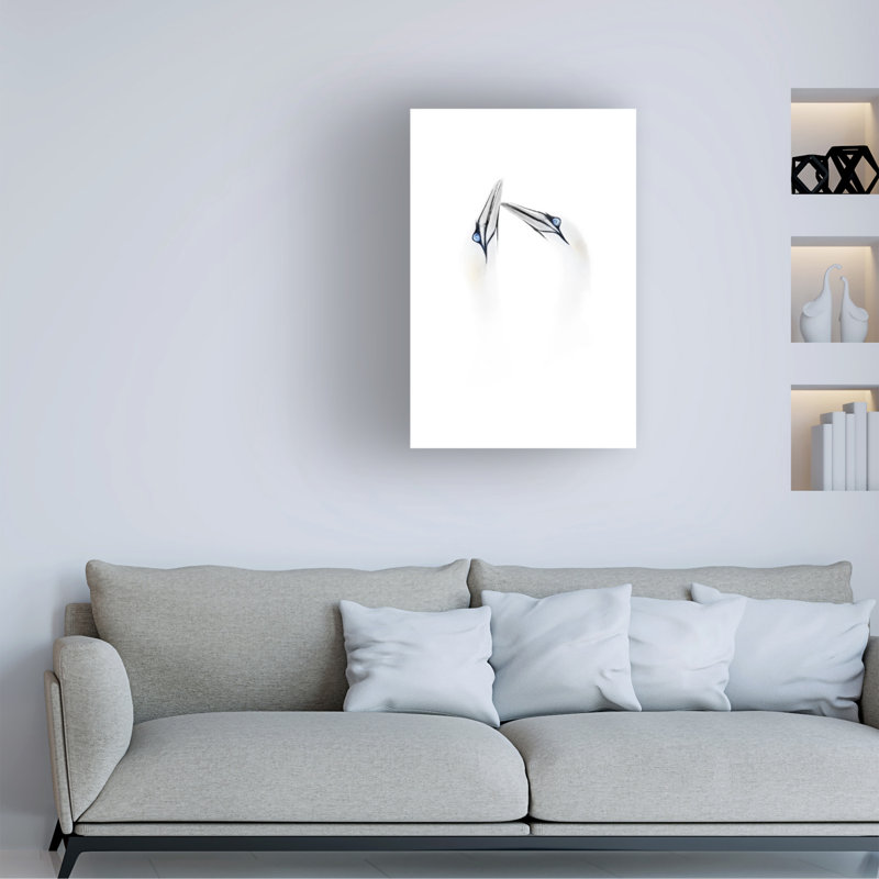 Tendresse sur toile, H 19 po x l 12 po x P 2 po