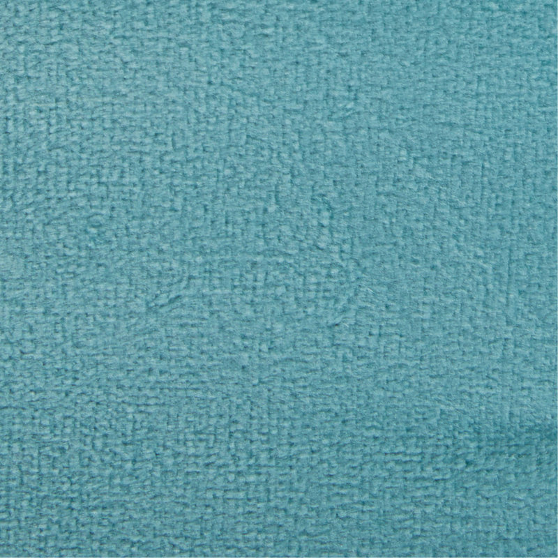 Repose-pieds carré en velours 16 po, Blue