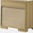 Lincoln Natural 2-drawer Nightstand Bedside Table