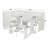 Bruce 3 Piece Nook Dining Set With Hidden Storage-795868101