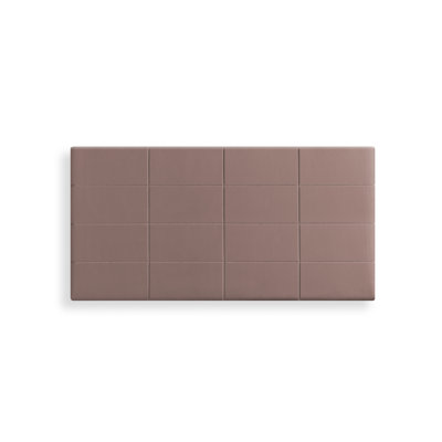 Raglen Upholstered Velvet Panel Headboard