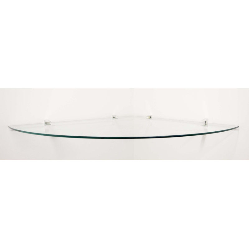 Tablette en verre, Chrome