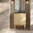 Bosse 24" Freestanding Bathroom Vanity in Natural Oak with Black Sink Top-105940853-121676151-105940852