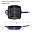 Tramontina Bestow Enameled Cast Iron Grill Pan-9259946
