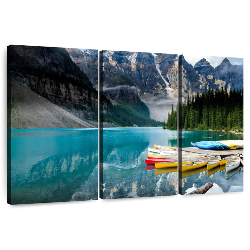Alvord Lake Moraine Kayaks, 42" H x 65" W