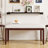 Anakin Linen Upholstered Bench with Rubberwood Legs-1984186850